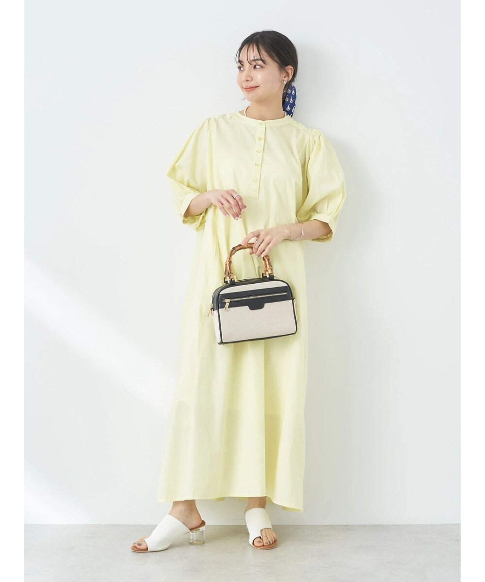 earth music&ecology ポプリンフレアワンピース 