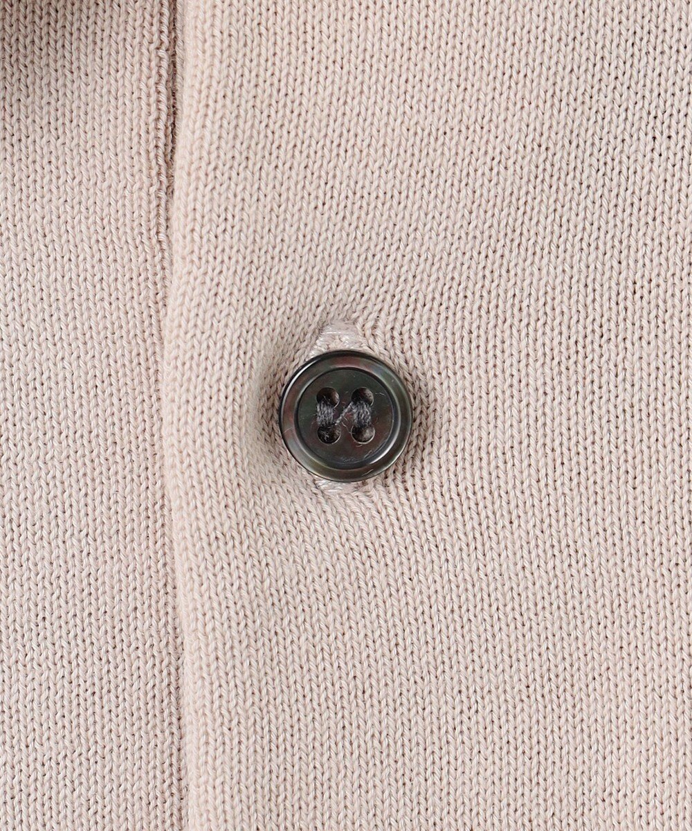 GOTAIRIKU 【洗える】イタリア糸 セットインニットポロ 