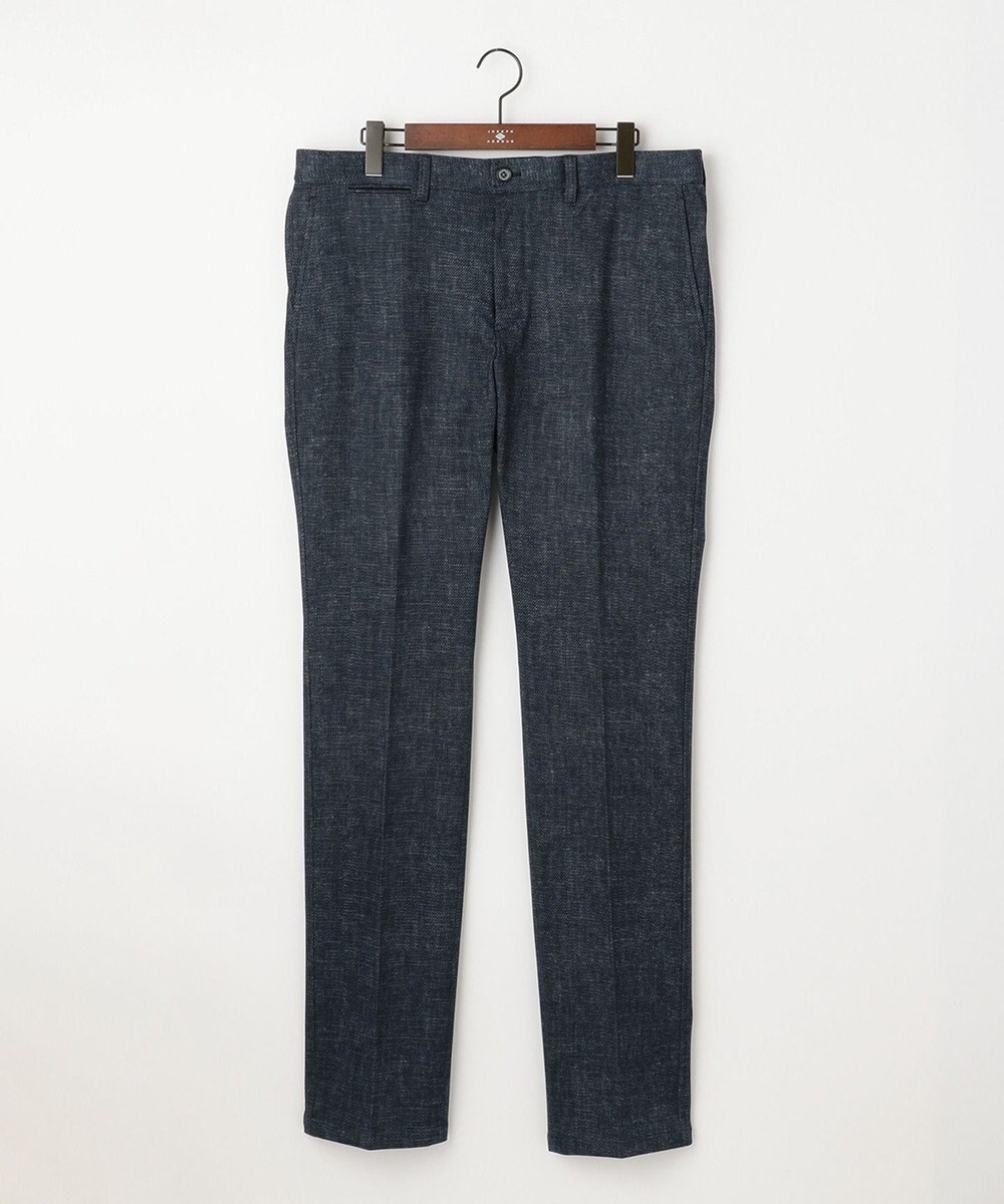 JOSEPH ABBOUD 【キングサイズ・ウエストも伸びる】ツィーディージャージーストレッチ パンツ 