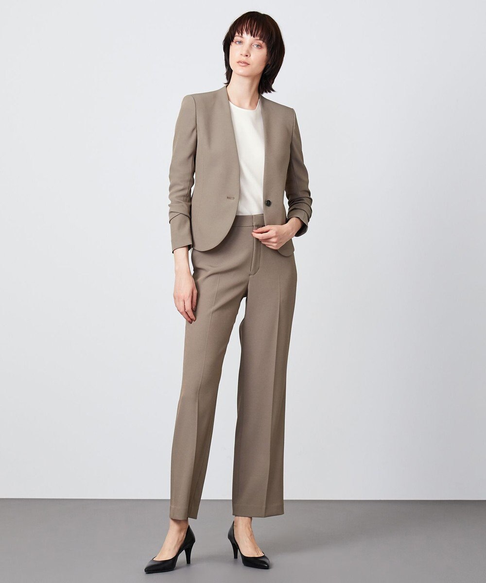 BEIGE， LUIZA / ノーカラージャケット 