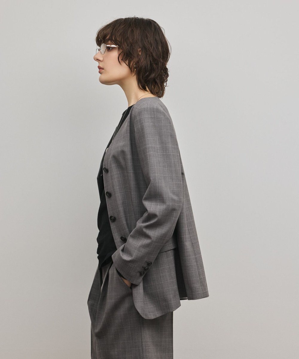 GRACE CONTINENTAL デザインフロントジャケット 