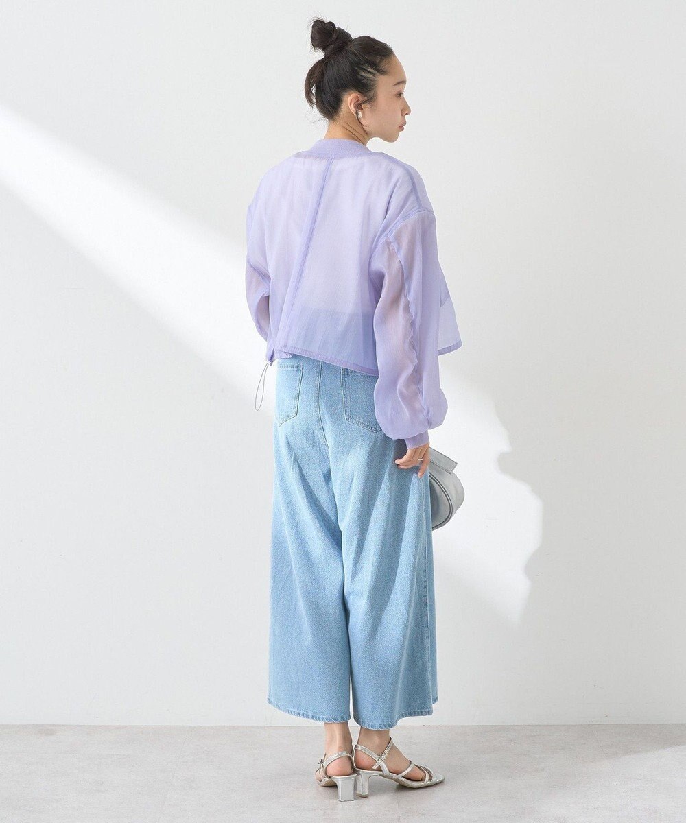 earth music&ecology シアーシャツブルゾン 