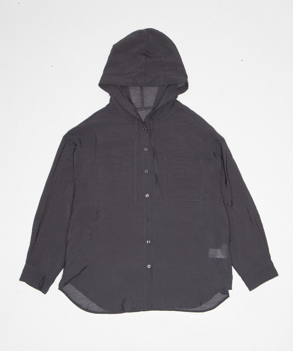 WEGO 【2026年春夏新作】シアーフードシャツ 