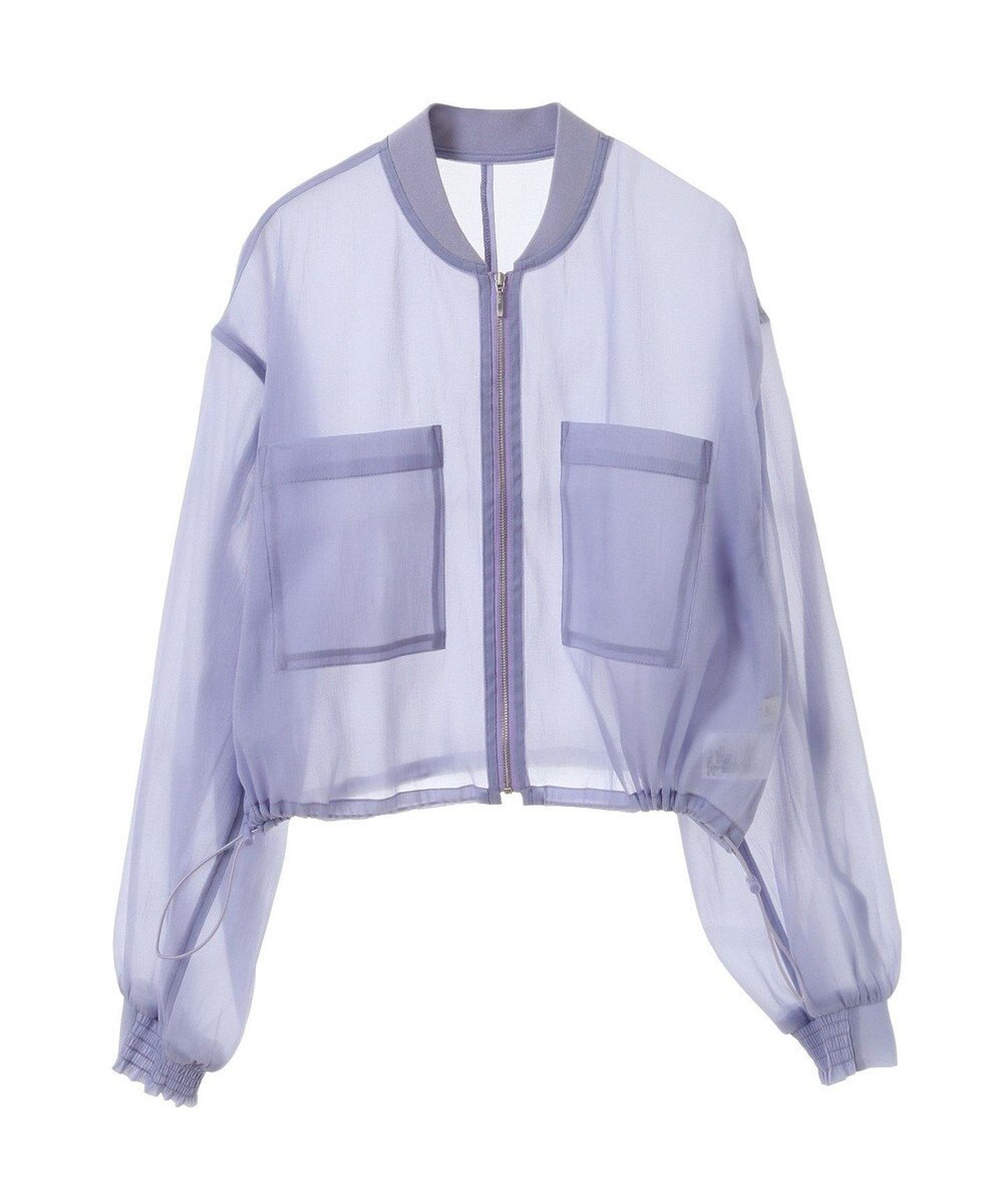 earth music&ecology シアーシャツブルゾン 