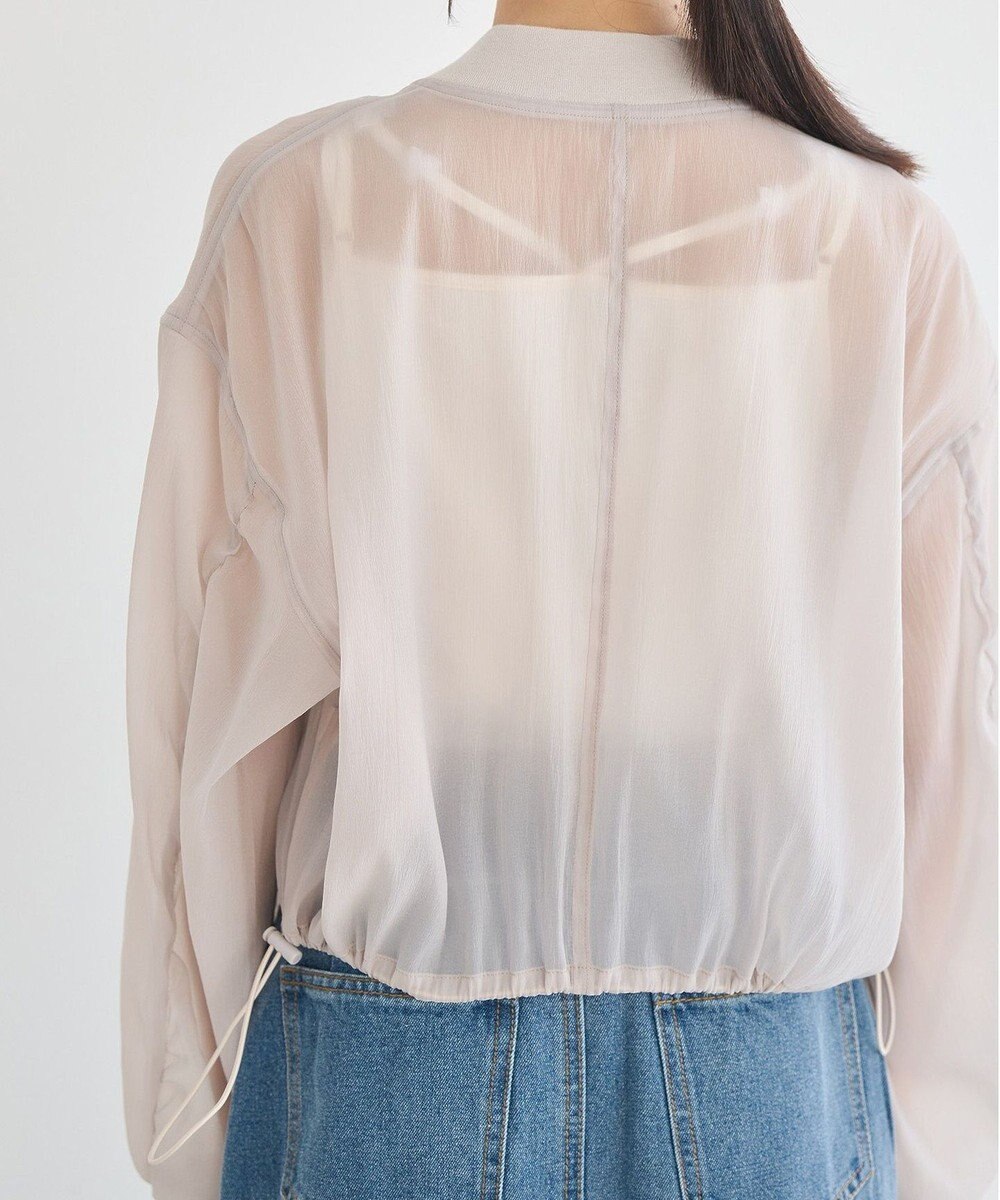 earth music&ecology シアーシャツブルゾン 