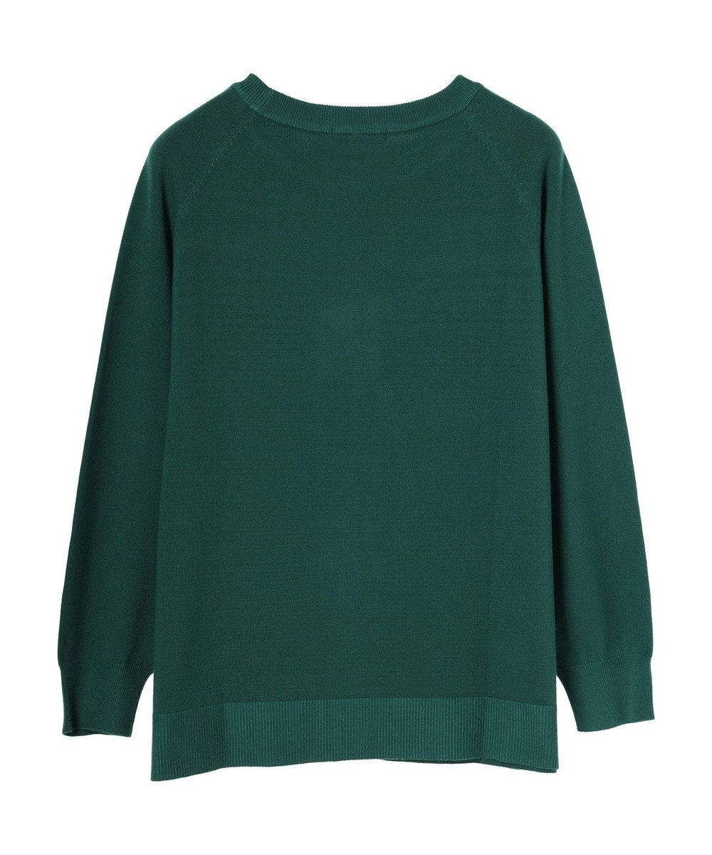 Green Parks もちやわ　ボートネックニットチュニック 