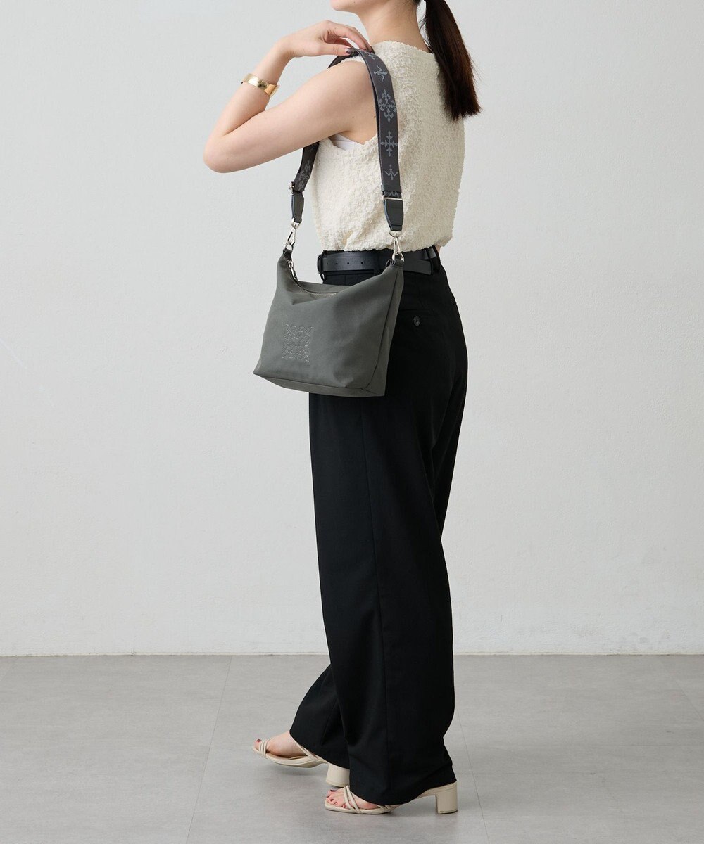 russet ＜320g/撥水性あり＞コーデュラナイロン2wayシンプルショルダーバッグ(CE-1536) 