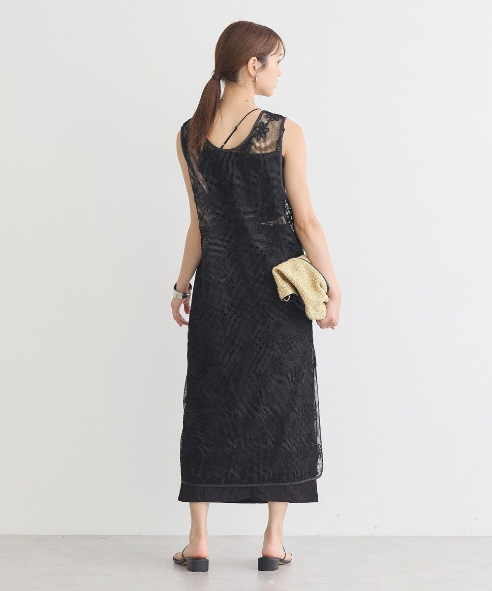 earth music&ecology コード刺繍ベスト 