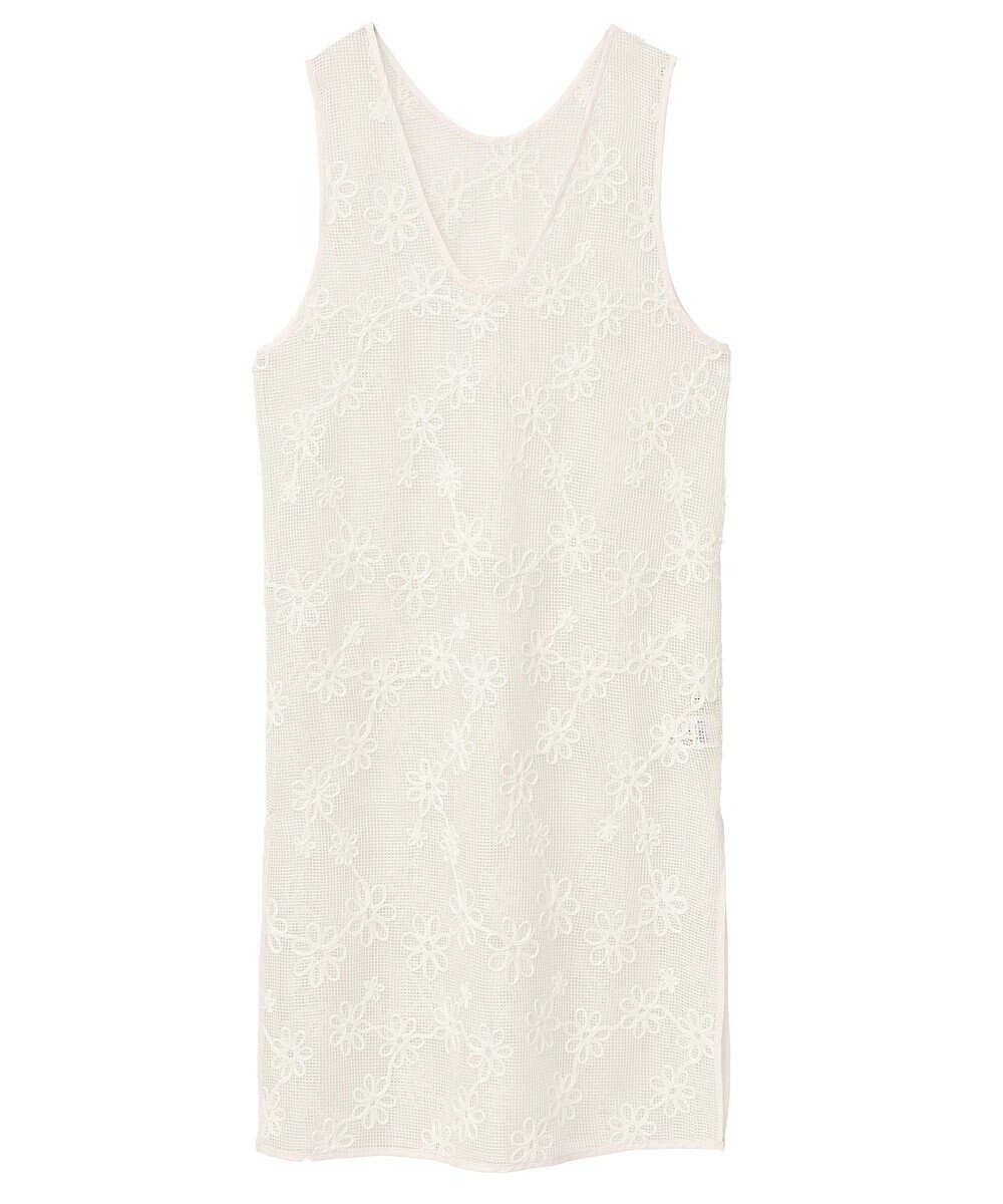 earth music&ecology コード刺繍ベスト 