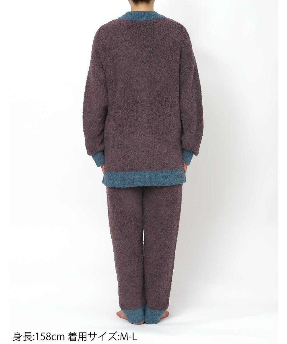 une nana cool カラーブロッキング　カーディガン 