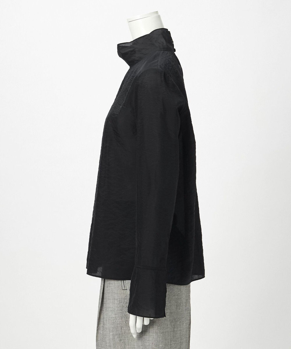 23区 【GOLD LABEL】オーガンジー タートルネック ブラウス 