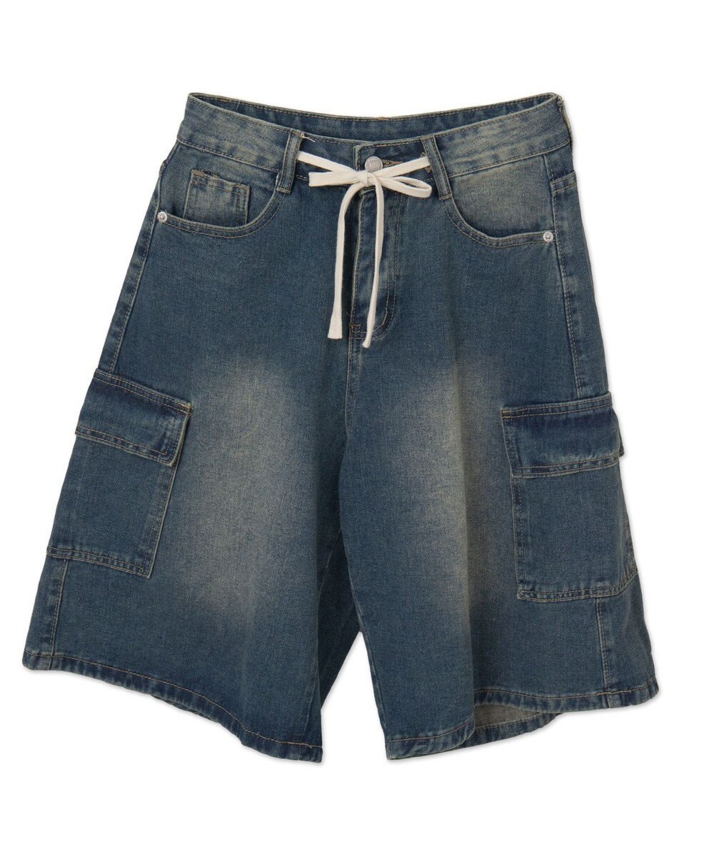 WEGO ドロストカーゴハーフパンツ 