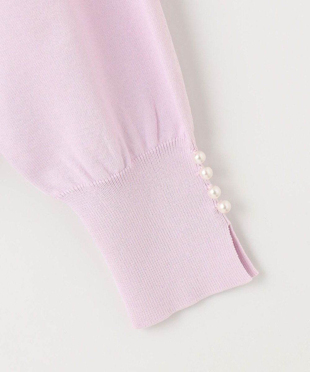 組曲 S 【パールボタン付】ブーケカラーリラクシー ニット 