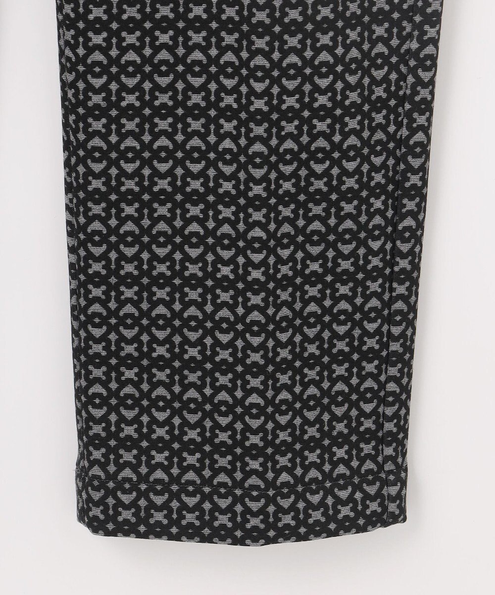 23区GOLF 【MEN】裏起毛ジャージーパンツ ストレッチ モノグラム 上品スタイル 