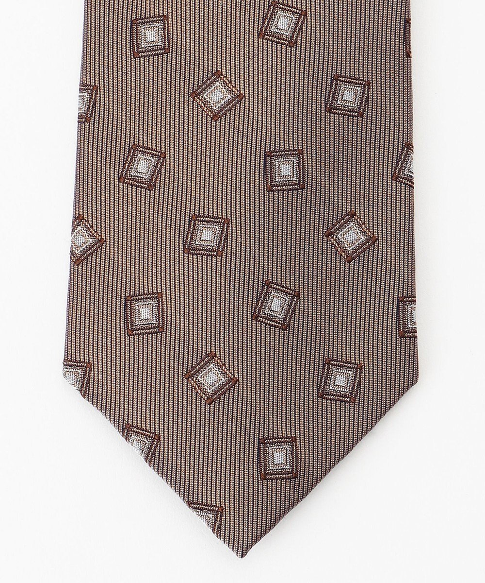 J.PRESS MEN スパンシルクスクエア小紋 ネクタイ 