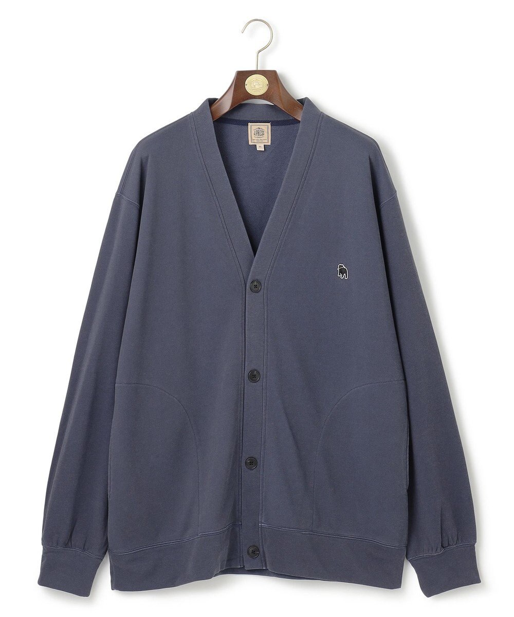 J.PRESS MEN 【KING SIZE】バックブル スウェットカーディガン 