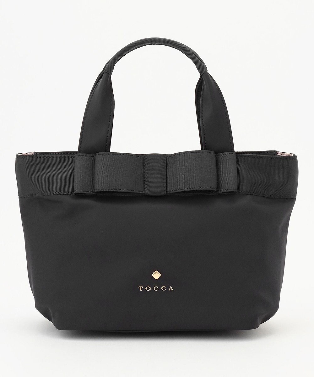 TOCCA 【大人百花掲載】【撥水】RIBBON BRICK TOTE M トートバッグ M 