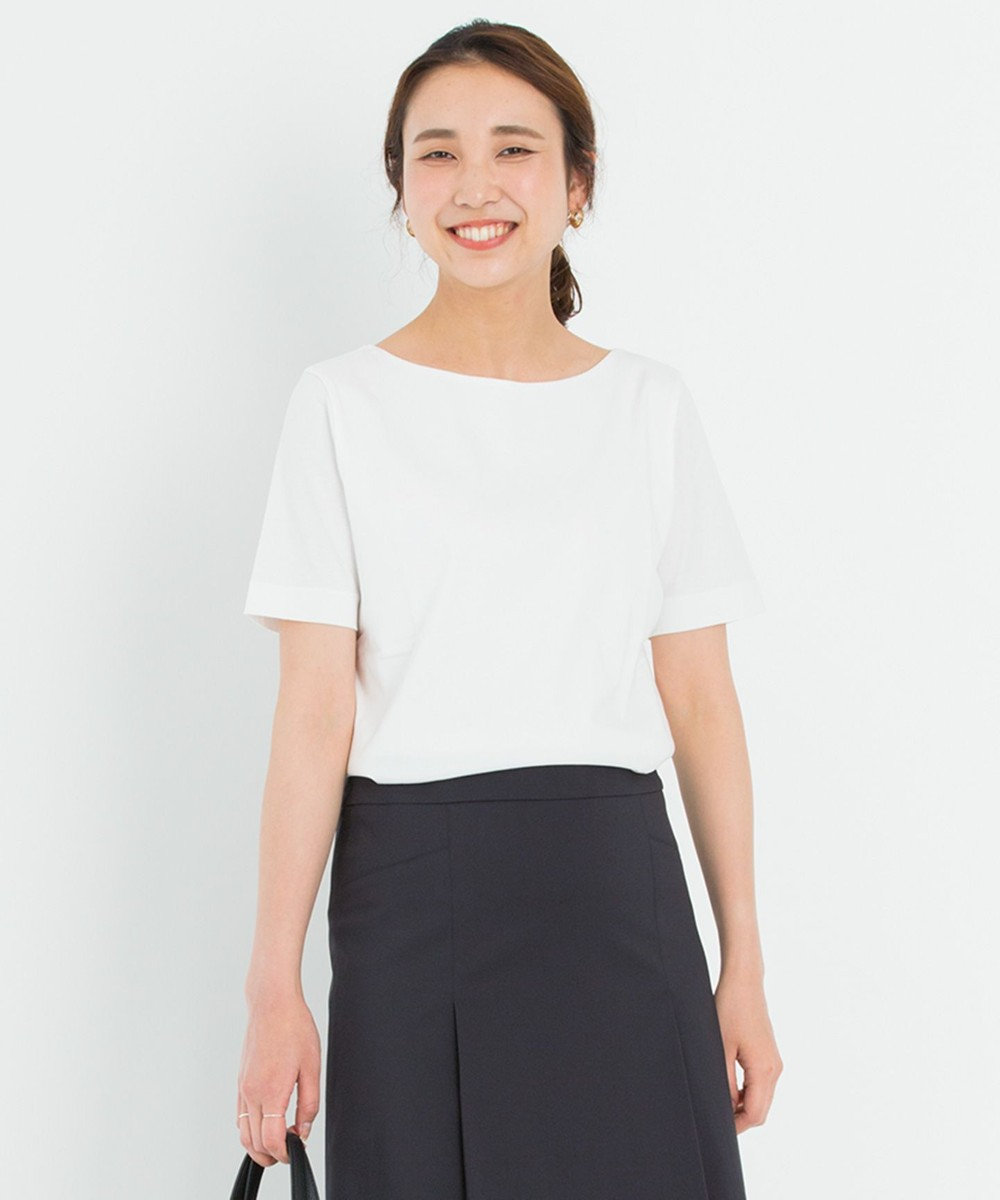 洗える Double Smooth ボートネック Tシャツ 23区 ファッション通販 公式通販 オンワード クローゼット 洗える Double Smooth ボートネック Tシャツ 23区 ファッション通販 公式通販 オンワード クローゼット