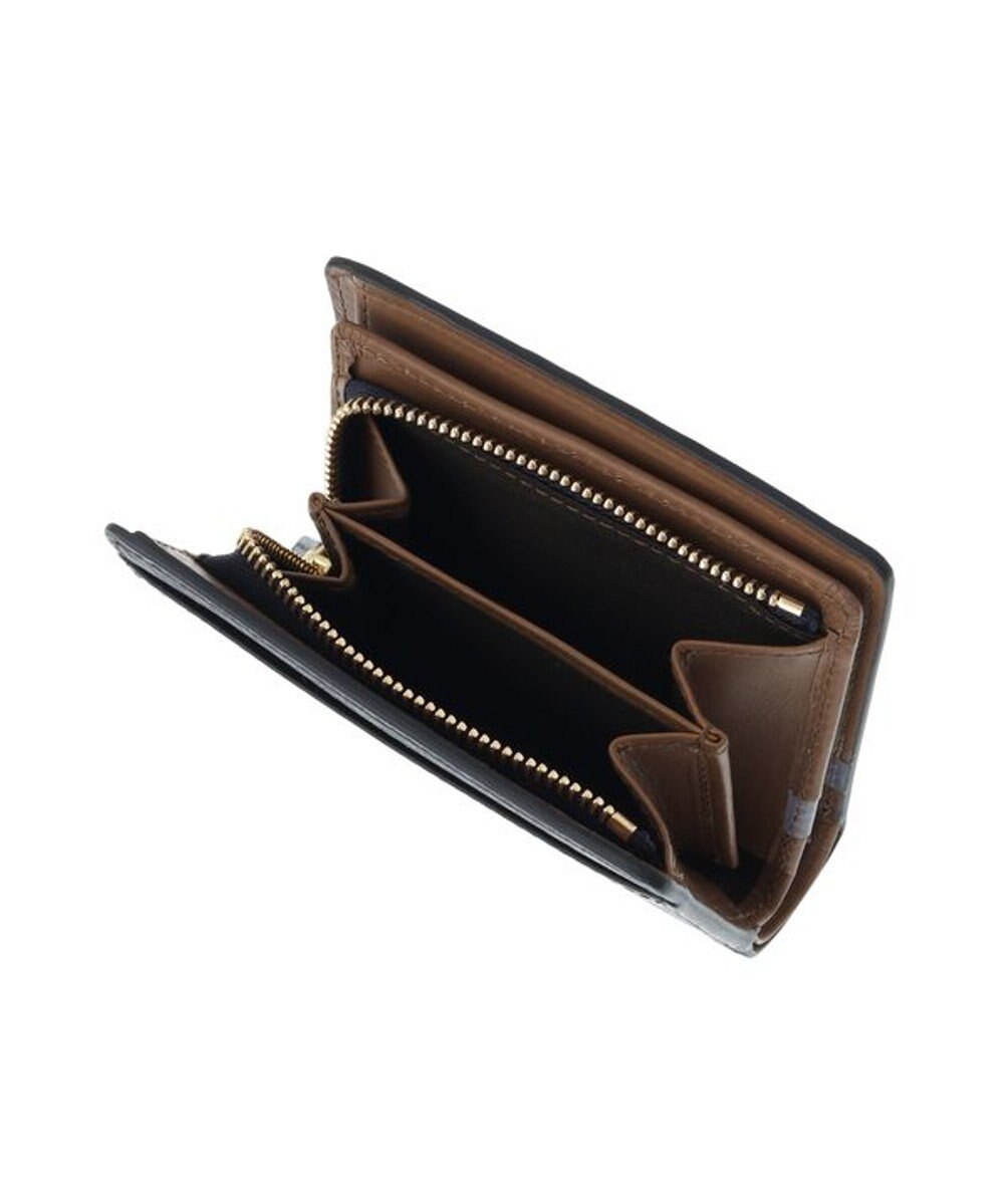 genten ミネルヴァ2 二つ折り財布内Lファスナー 