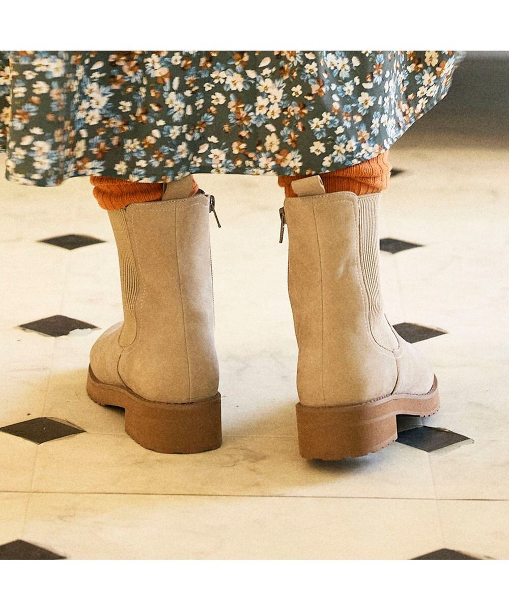 ing <ing>サイドゴアブーツ 