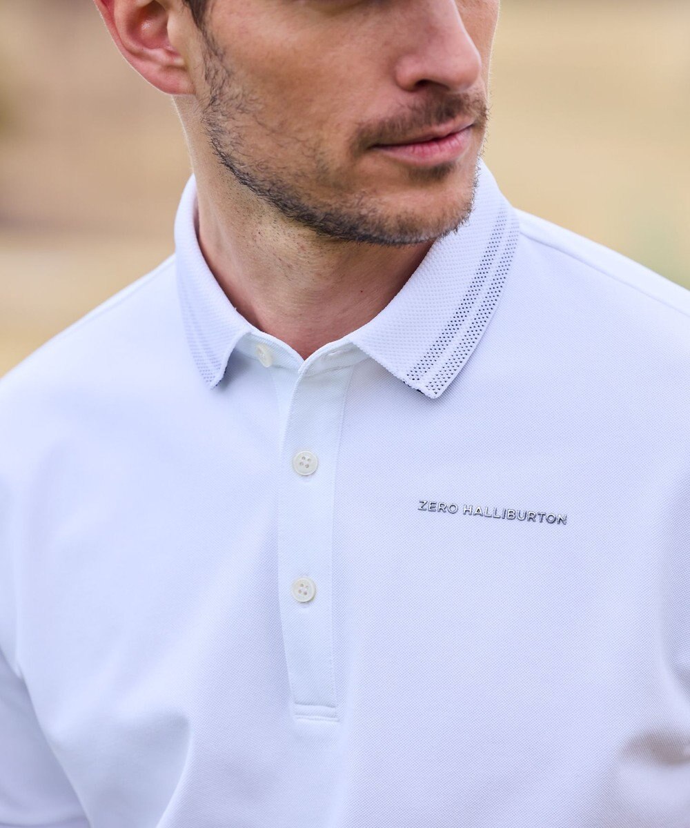 ZERO HALLIBURTON 【吸水速乾・UVケア】 鹿の子ポロシャツ ZHG-M5S4a 82947 