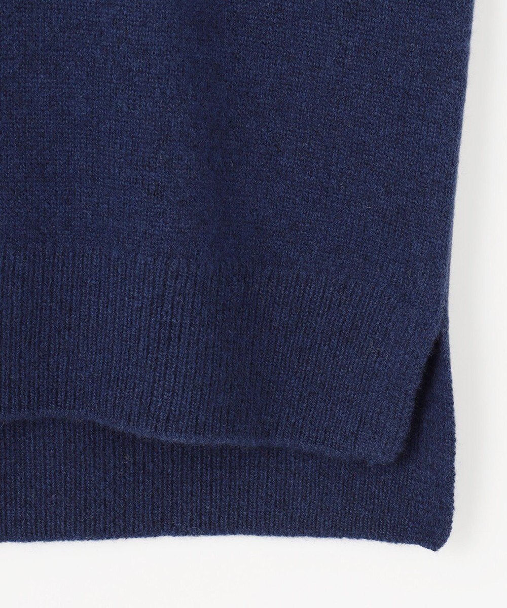 自由区 S 【カタログ掲載】ウールカシミヤブレンドソリッドオーバー ニット 