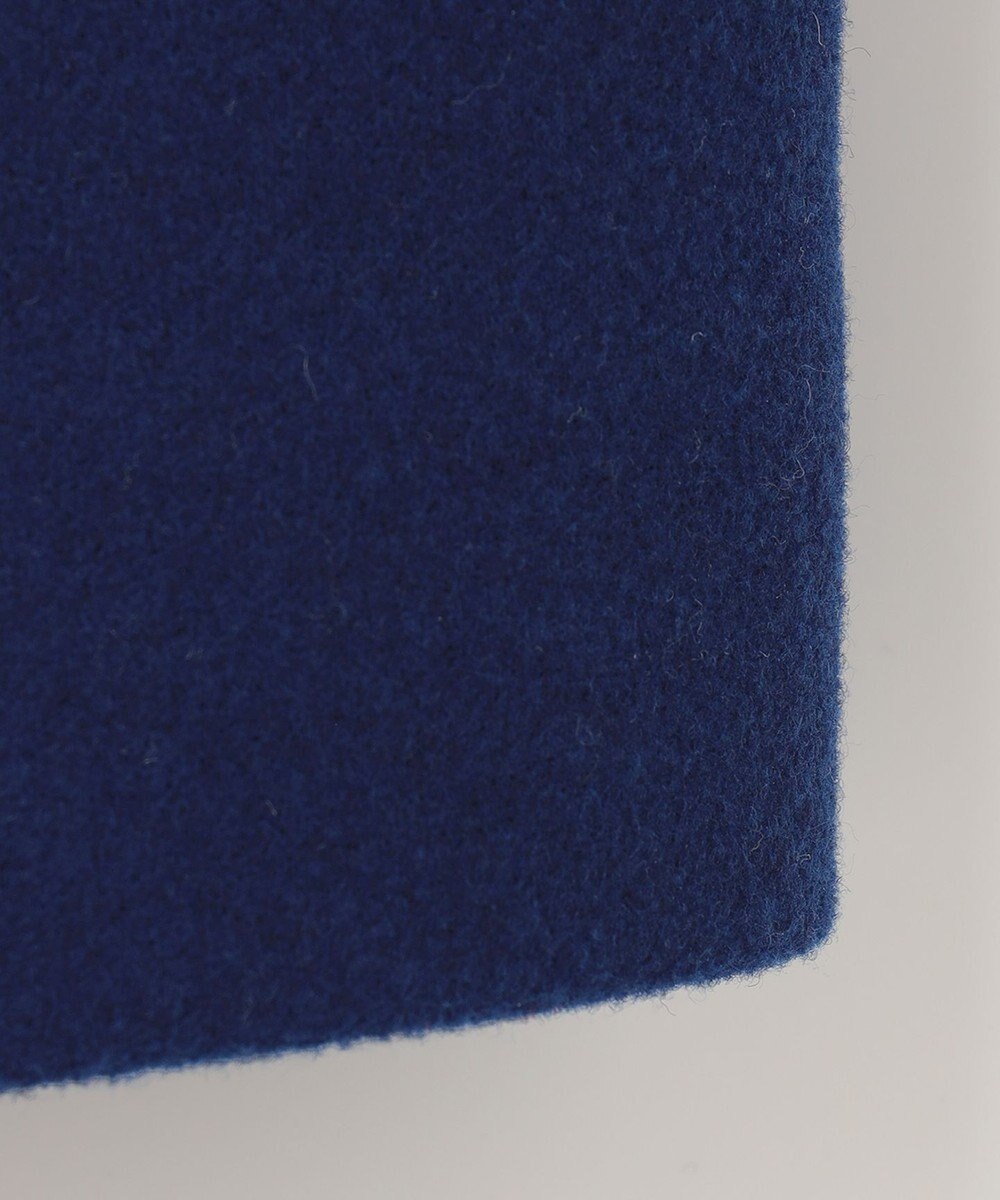 ANY ファイバーウール ノーカラーコート 