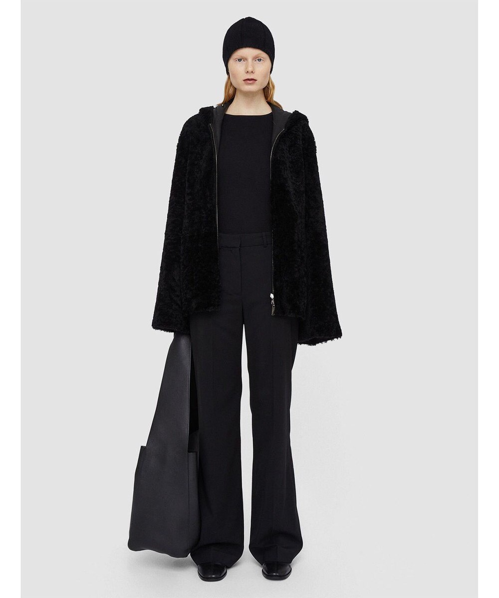 JOSEPH 【FOUNDATIONS】【洗える】シルクストレッチ　ラウンドネックニット 