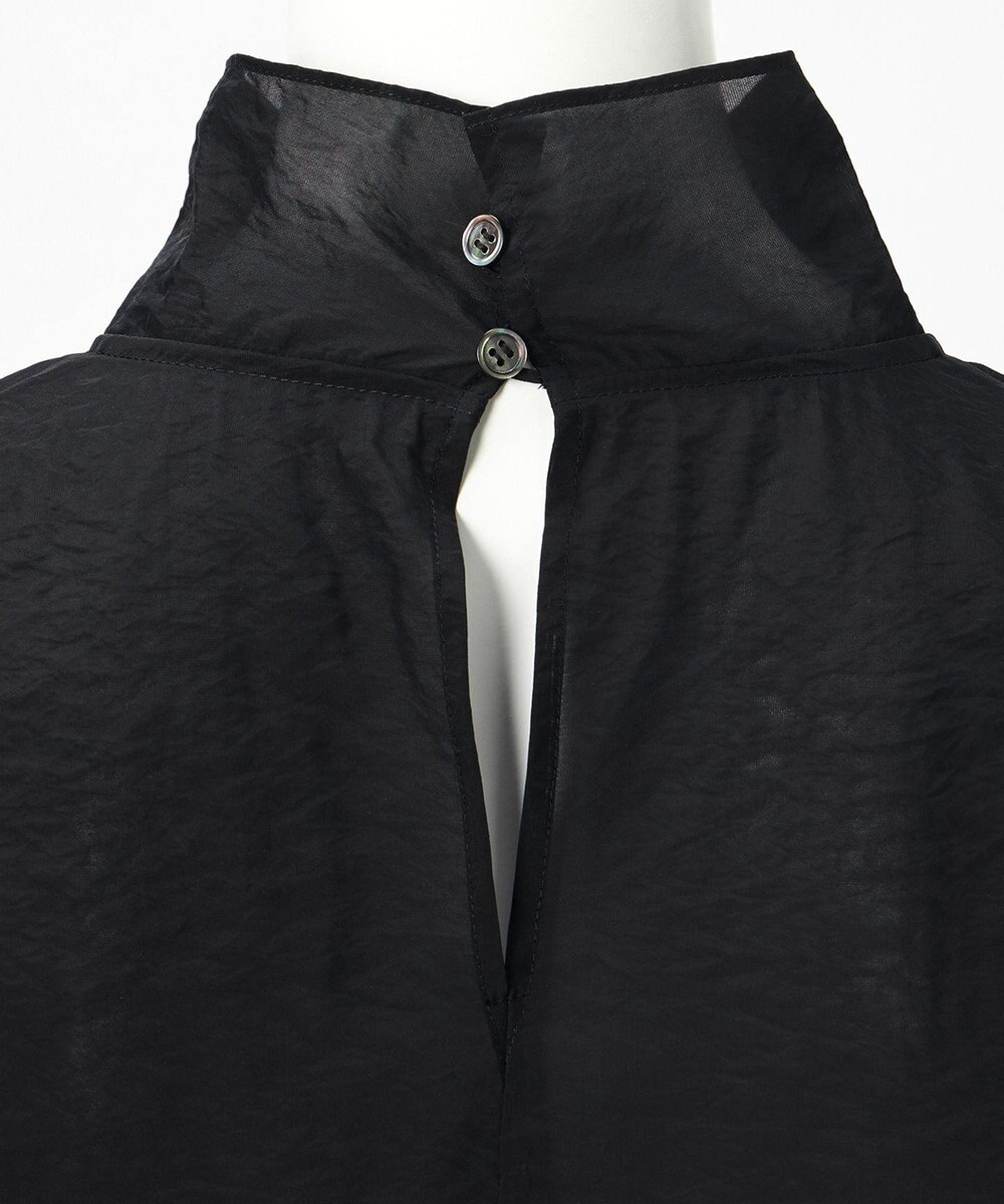 23区 【GOLD LABEL】オーガンジー タートルネック ブラウス 