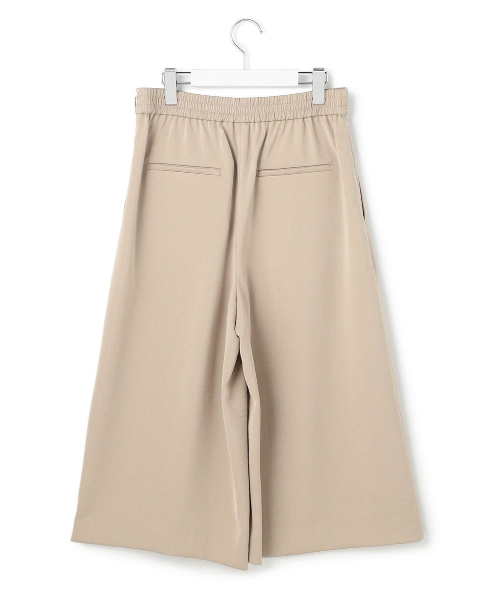 ICB L ワッシャーダルサテン ニーショーツ 