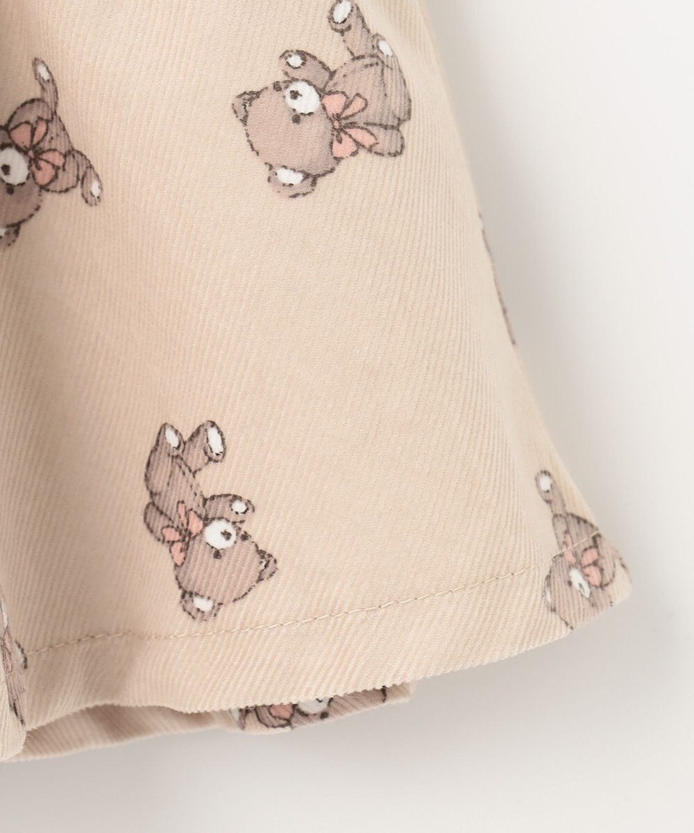 ANY KIDS チェック柄/アニマル柄スカパン 