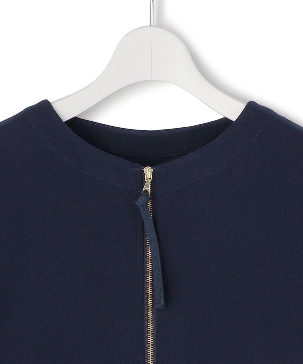 J.PRESS YORK STREET 【WOMEN】ジャージーライクツイル ドルマンブルゾン 