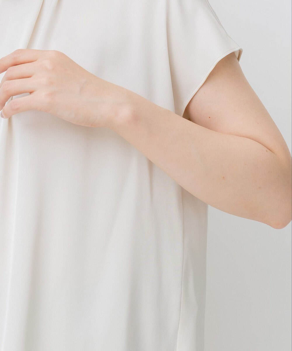 接触冷感 Uvケア 吸水速乾 セットアップ対応 シルクストレッチ ボウタイ ブラウス 自由区 ファッション通販 公式通販 オンワード クローゼット