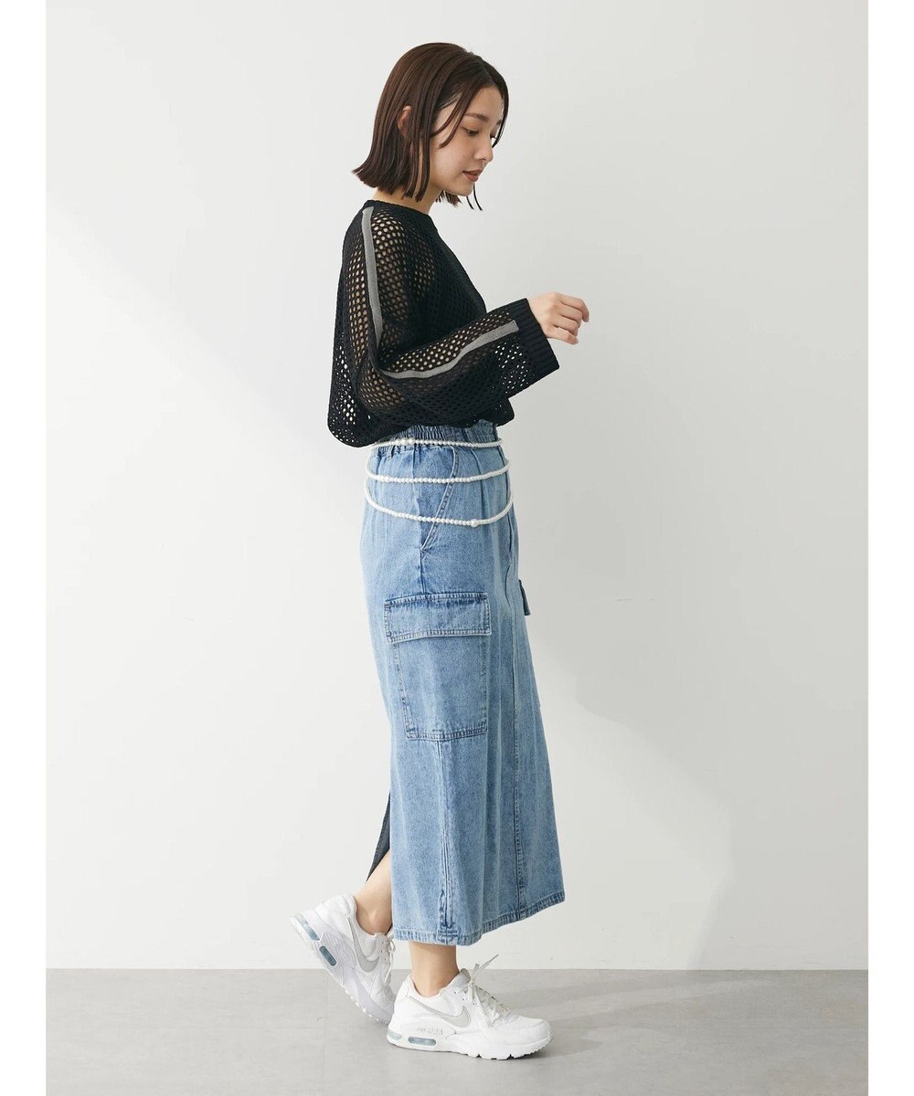 Green Parks ・ＥＬＥＮＣＡＲＥ　ＤＵＥ　カーゴデニムスカート 