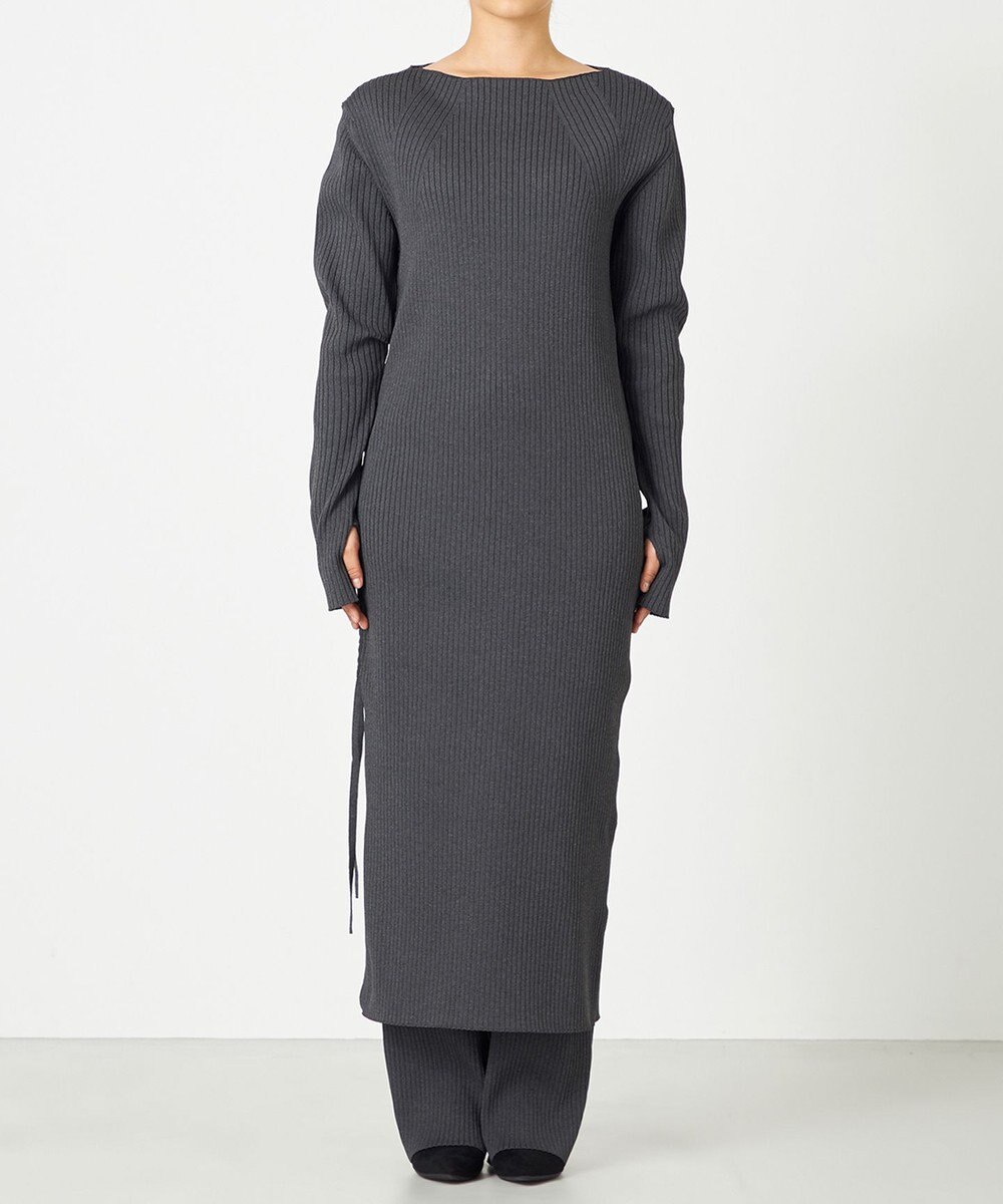 NAVE 【ReNAVE・洗える】スポンディッシュワイドリブワンピース 