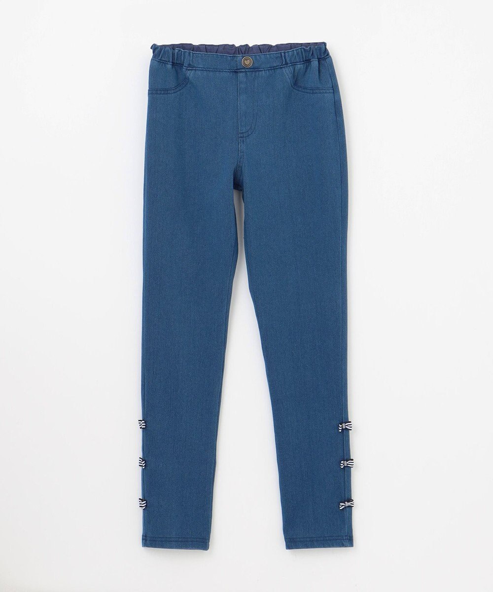 ANY KIDS カットデニム ガーリーパンツ 