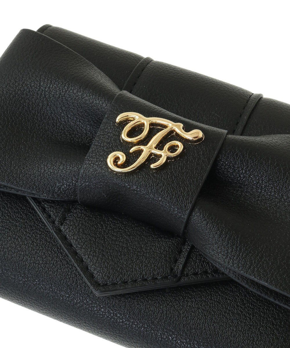 Maison de FLEUR ベルトリボンミニウォレット 