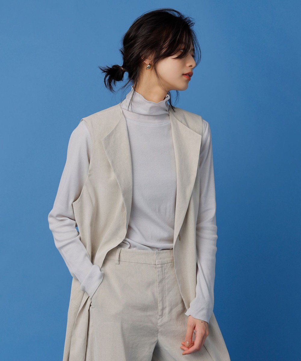 UNFILO 【洗える】シアーリブタートル 