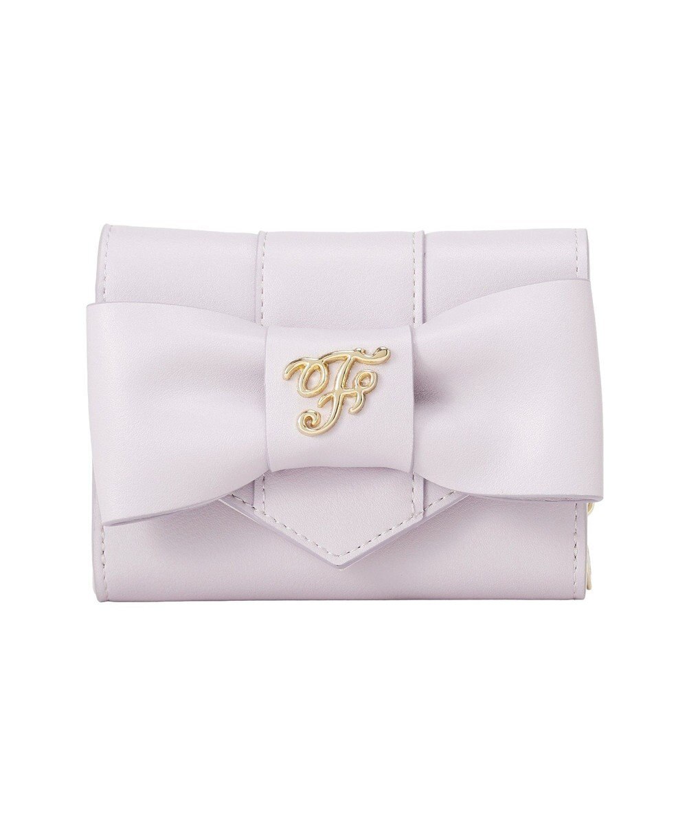 Maison de FLEUR ベルトリボンミニウォレット 