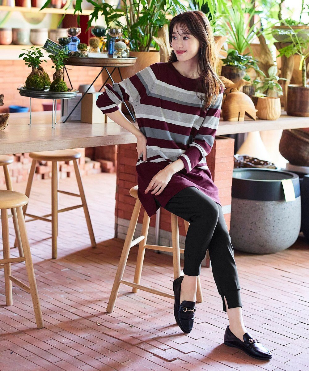 Tiaclasse L 【日本製・洗える】ロイカジョガーパンツ 