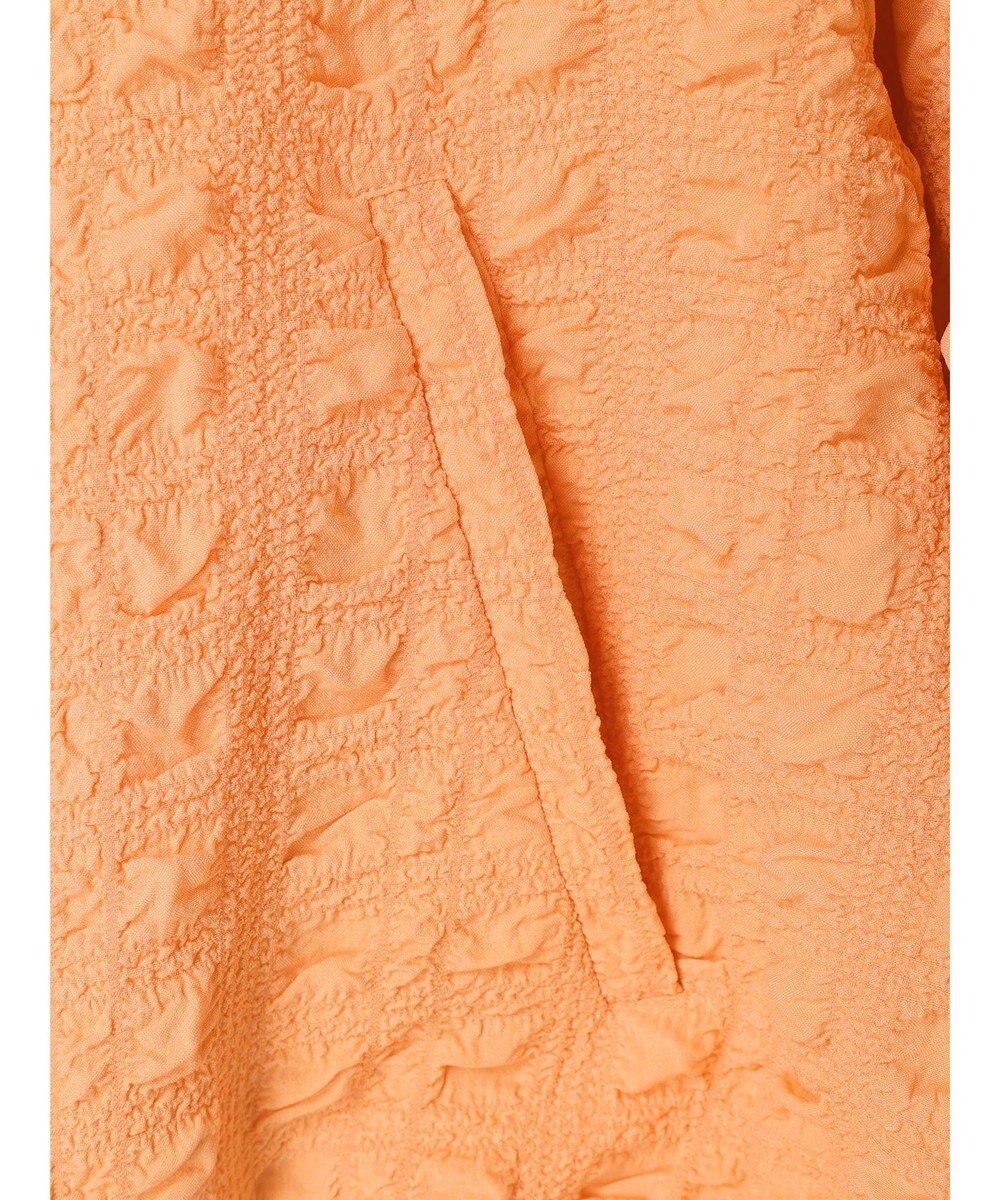 earth music&ecology シャーリングタックスリーブブルゾン 