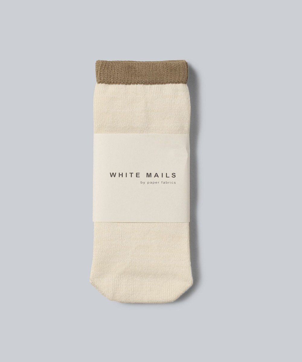 WHITE MAILS 【UNISEX】PAPER シークレット5本指ソックス 