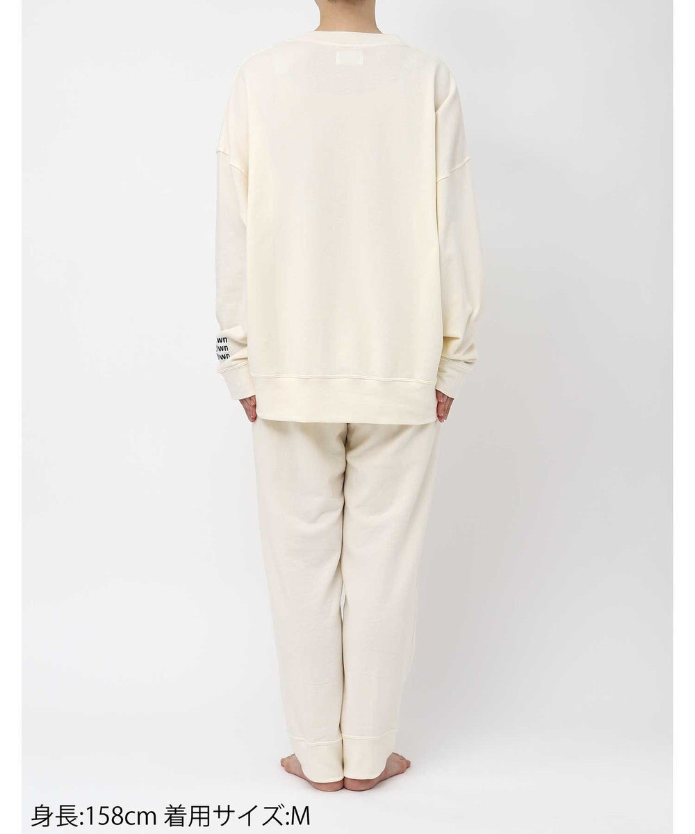 une nana cool 【綿混】あくびのお嬢さんのなめらか裏毛プルオーバー 