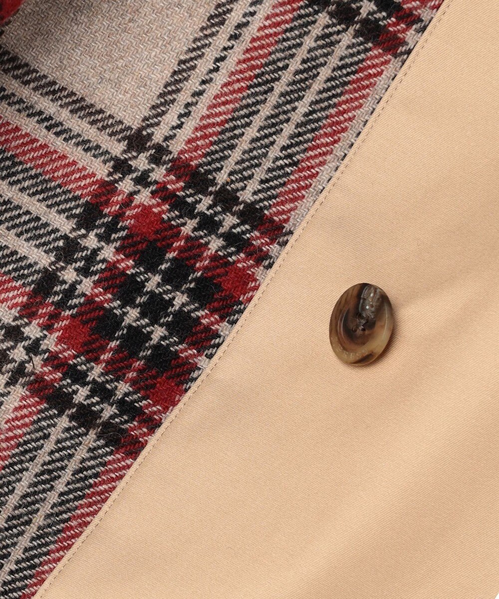 J.PRESS LADIES L コンパクトギャバ ステンカラー コート 