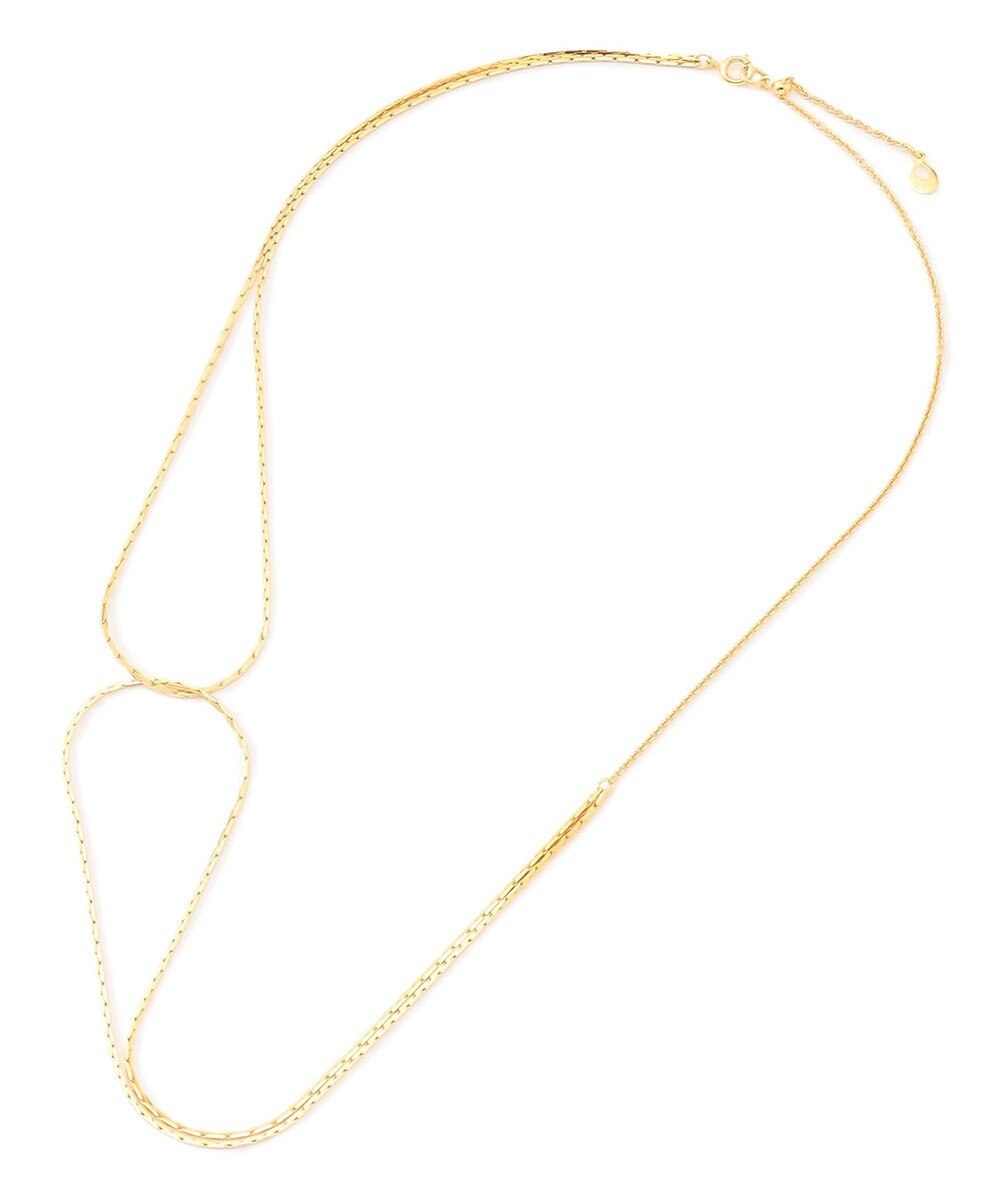 23区 【Oggi10月号掲載】ダブルチェーン ネックレス 