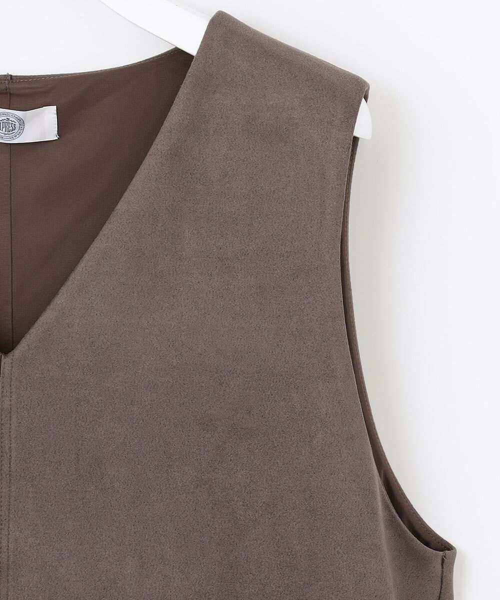 J.PRESS LADIES L 【洗える】スエードダンボール ジャンパースカート 