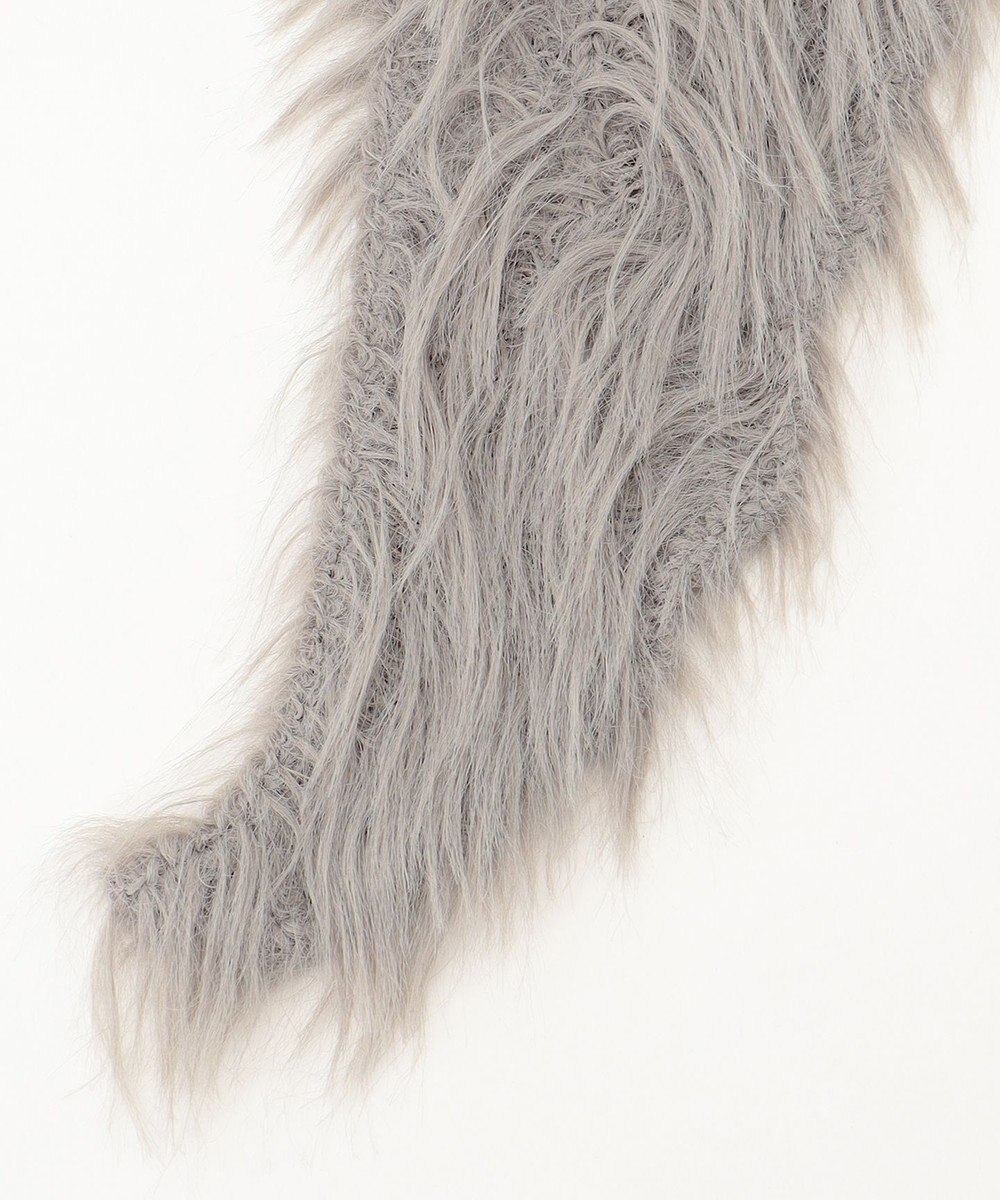 NAVE 【ReNAVE・洗える】メルティーシャギーニット ストール 