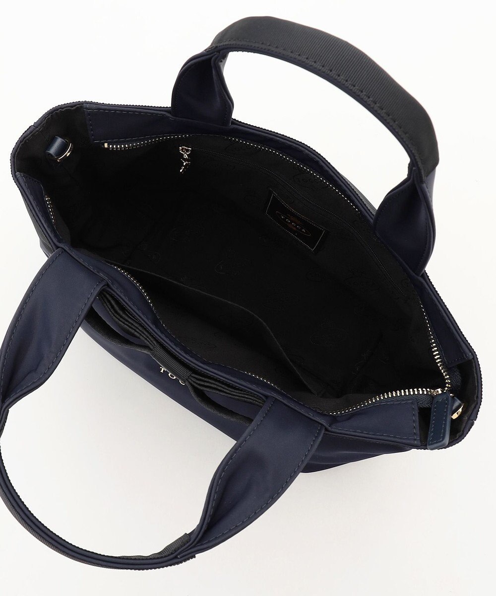 TOCCA 【大人百花掲載】【撥水】RIBBON BRICK TOTE M トートバッグ M 
