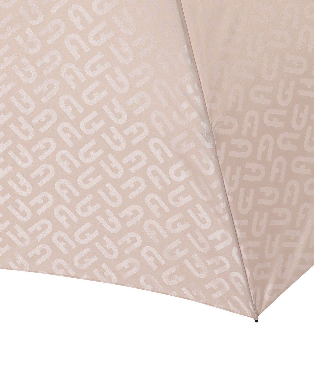 MOONBAT 【耐風】FURLA 折傘 アーチロゴ 