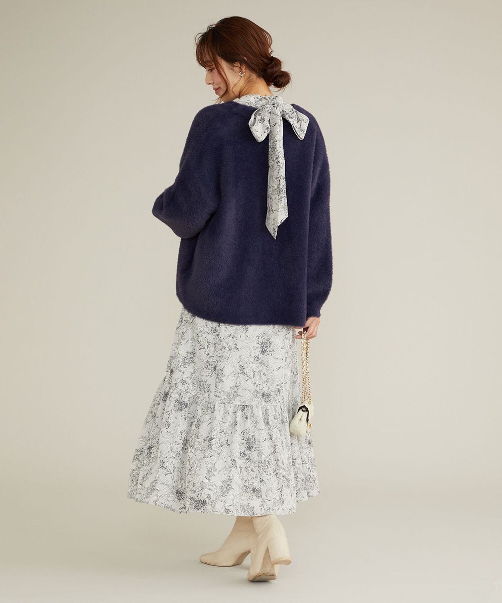 Feroux 【古畑星夏さん着用・3WAY】ビスチェコンビフラワープリント ワンピース 